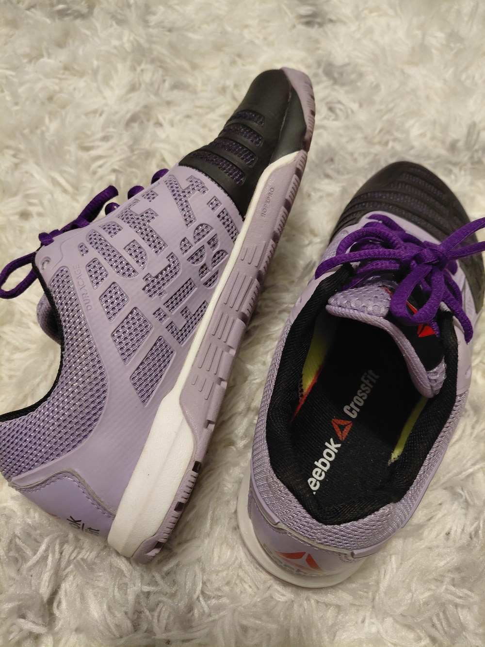 Reebok Women's Lavender CrossFit Training Shoes